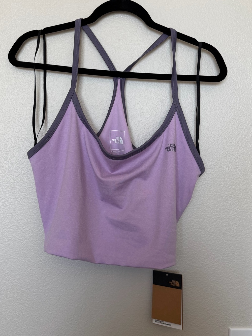 The North Face Lavender Strappy Crop Tank - Women's